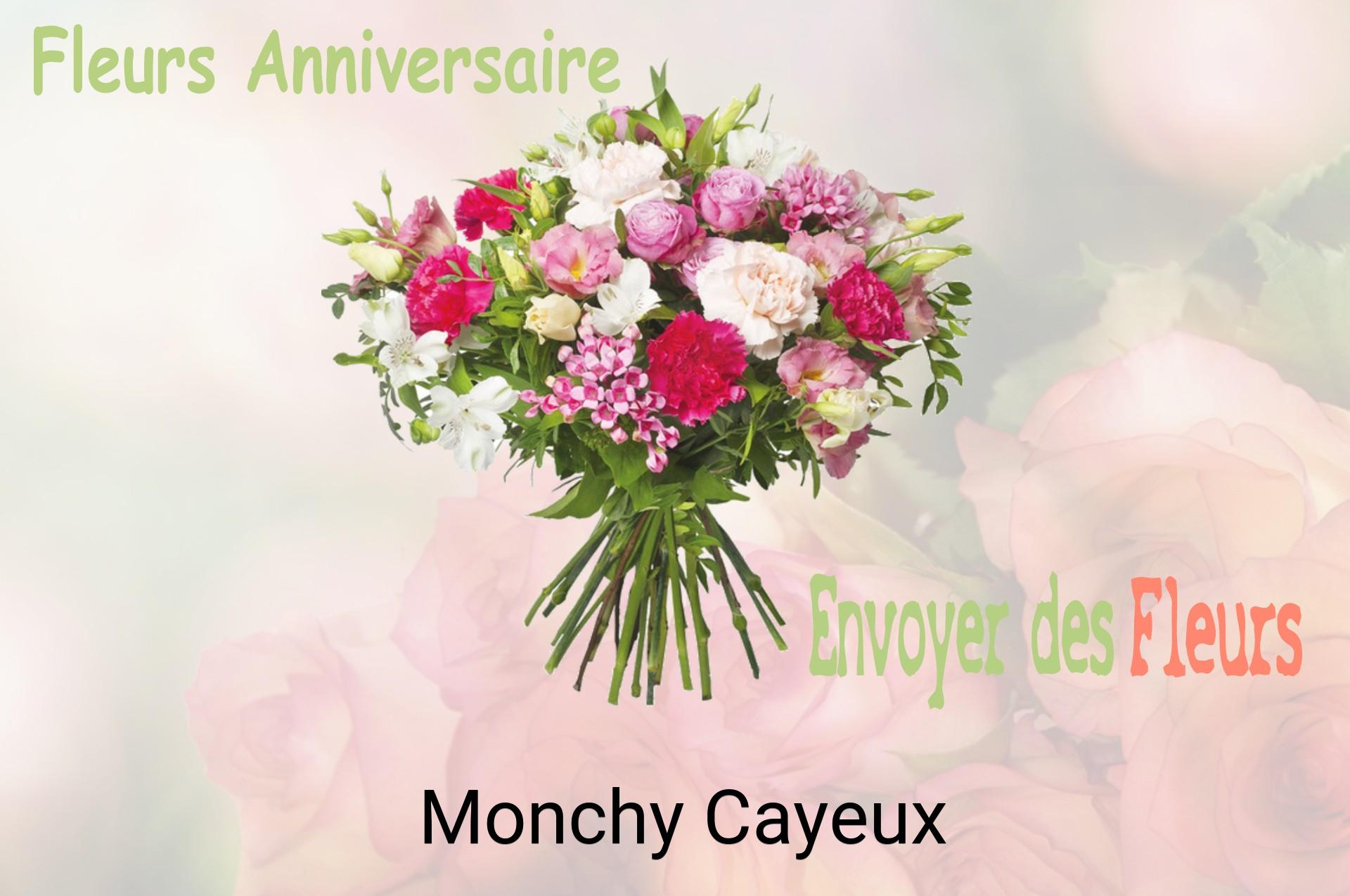 Bouquet de fleurs d’anniversaire livré à Monchy-Cayeux